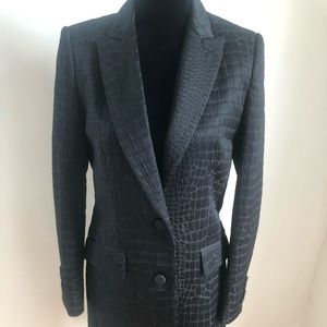 Carine Roitfeld for UNIQLO Medium black shell coat